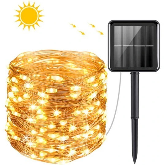 ریسه لامپ LED - چند رنگ خورشیدی